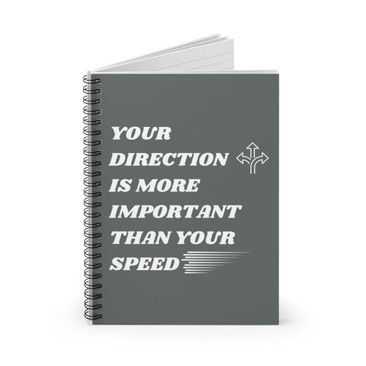 Your Direction Spiral Notebook - Ruled Line