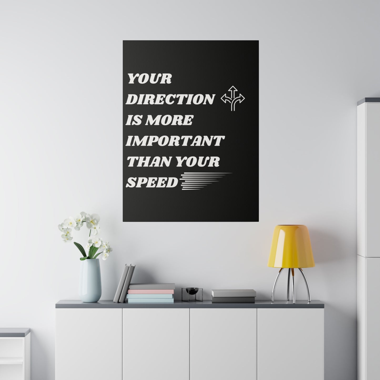 Your Direction Matte Canvas, Stretched, 0.75"